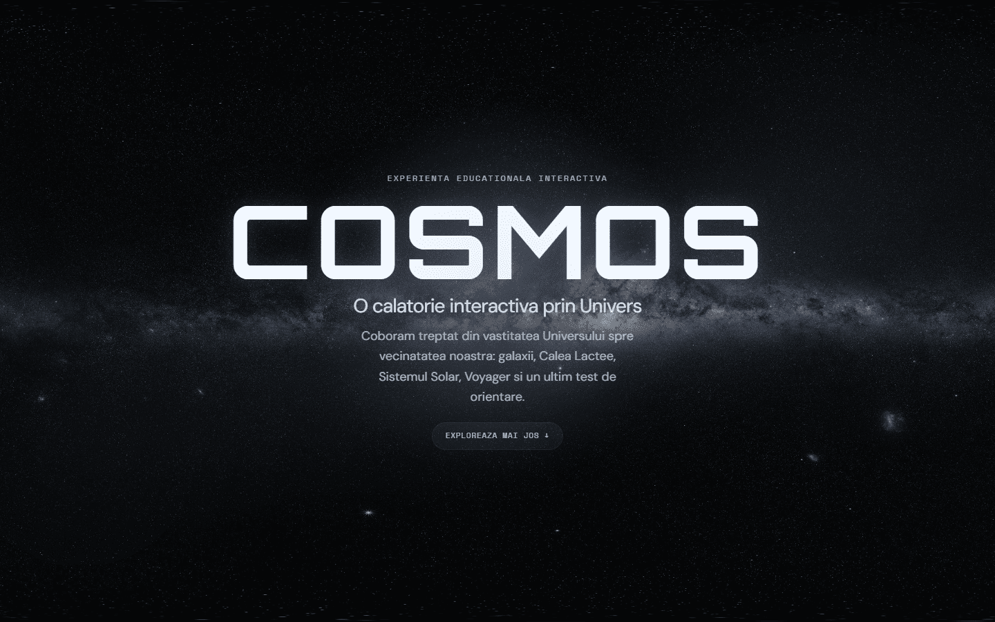 COSMOS website preview